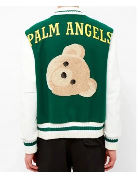 Letterman Men’s Palm Angels Teddy Bear Jacket