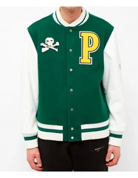 Letterman Men’s Palm Angels Teddy Bear Jacket