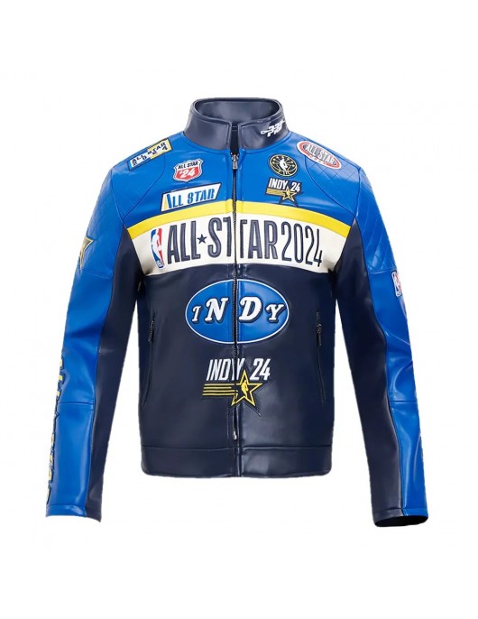 Lil Wayne NBA All-Star 2024 Leather Jacket