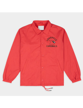 Louisville Cardinals Red Rage Retro Coaches Jacket