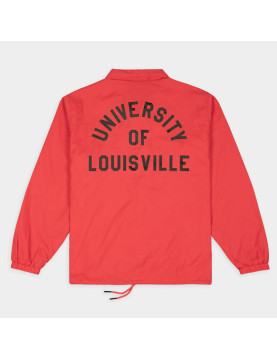 Louisville Cardinals Red Rage Retro Coaches Jacket