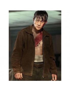 Mark Prin Suparat Ziam Singh Brown Suede Leather Jacket