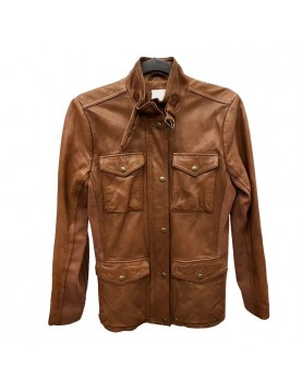 Mary Winchester Motorcycle Leather Jacket – Supernatural Style