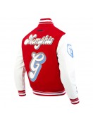 Memphis Grizzlies 2024/25 City Edition Chenille Red Varsity Jacket