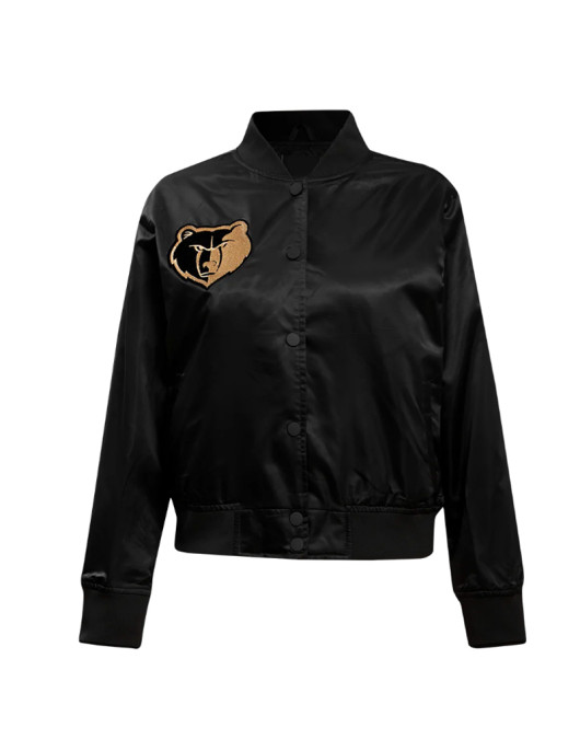Memphis Grizzlies Holiday Glam Black Satin Jacket