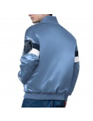 Memphis Grizzlies Triple Option Varsity Satin Jacket