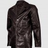 Men's Beautiful Brown Leather Blazer Men's Beautiful Brown Leather Blazer