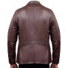 Men's Brown Leather Blazer Men's Brown Leather Blazer