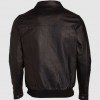 Men's Expressive Brown Bomber Leather Jacket Men's Expressive Brown Bomber Leather Jacket