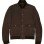 Men Brown Suede Leather Jacket