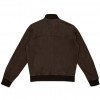 Men Brown Suede Leather Jacket