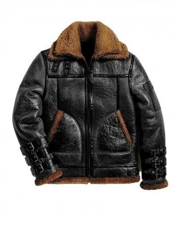 Men RAF B3 Sheepskin Bomber Jacket