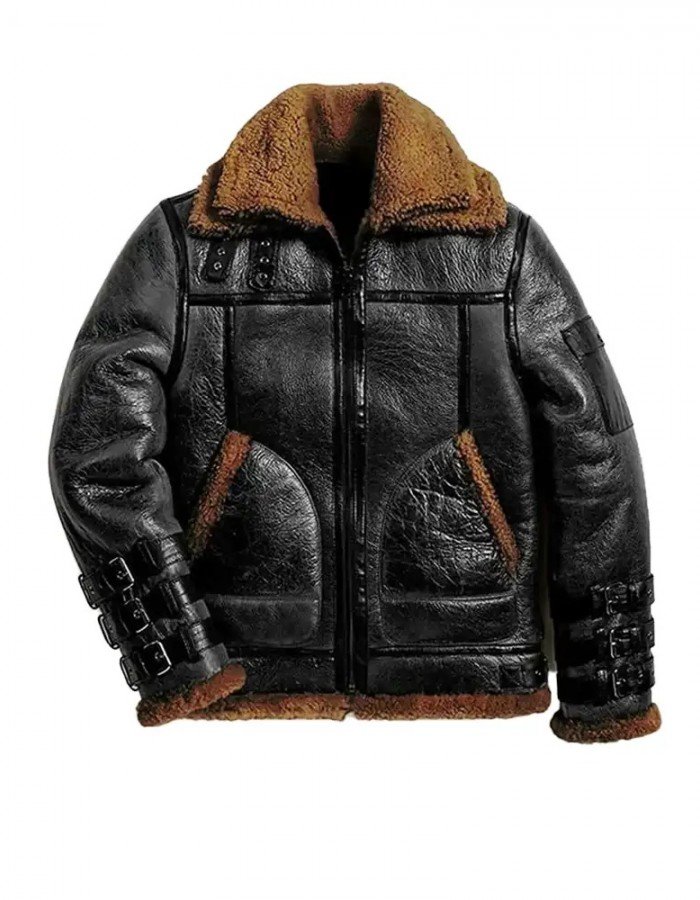 Men RAF B3 Sheepskin Bomber Jacket