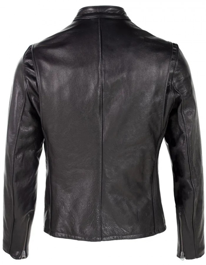 Men’s 530 Cafe Racer Leather Jacket Men’s 530 Cafe Racer Leather Jacket