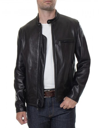 Men’s 530 Cafe Racer Leather Jacket