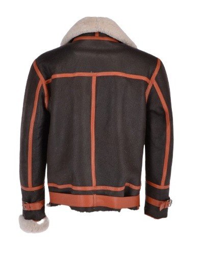 Men’s Flying Aviator Shearling Bomber Jacket Men’s Flying Aviator Shearling Bomber Jacket
