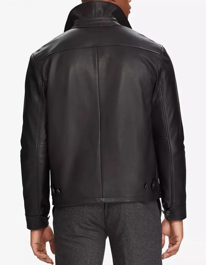 Men’s Lambskin Sporty Leather Jacket Men’s Lambskin Sporty Leather Jacket