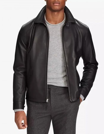 Men’s Lambskin Sporty Leather Jacket Men’s Lambskin Sporty Leather Jacket