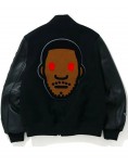 Men’s X Kid Cudi Moon Man Letterman Jacket