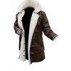 Men Shearling Leather Coat