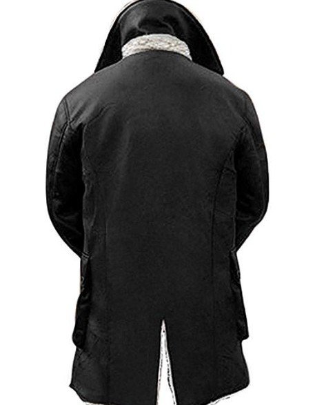 Men Shearling Leather Coat