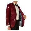 Mens Christmas Burgundy Blazer Mens Christmas Burgundy Blazer