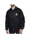  Miami Dolphins Retro Logo Coaches Jacket