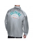  Miami Dolphins Retro Logo Coaches Jacket