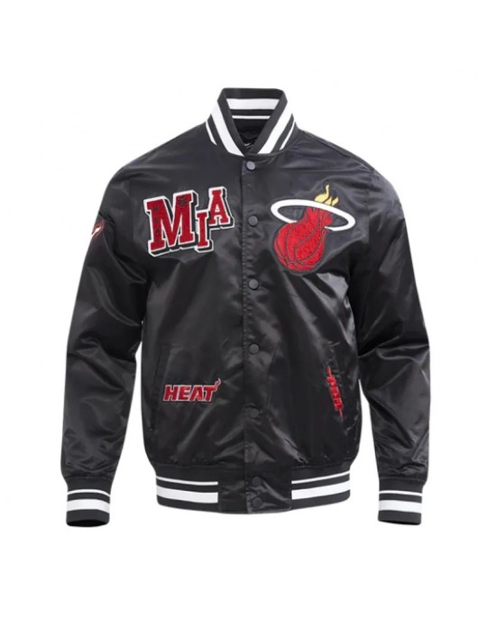 Miami Heat Best of Classic Rib Satin Jacket