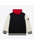 Miami Heat Courtside Varsity Fleece Jacket Miami Heat Courtside Varsity Fleece Jacket