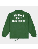 Michigan State Spartans Block S Coaches Jacket