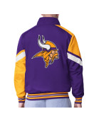 Minnesota Vikings Strong Arm Purple Full-Zip Jacket