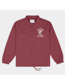 Mississippi State Bulldogs Vintage Logo Coaches Jacket