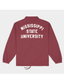 Mississippi State Bulldogs Vintage Logo Coaches Jacket