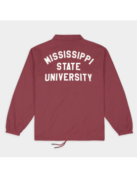 Mississippi State Bulldogs Vintage Logo Coaches Jacket