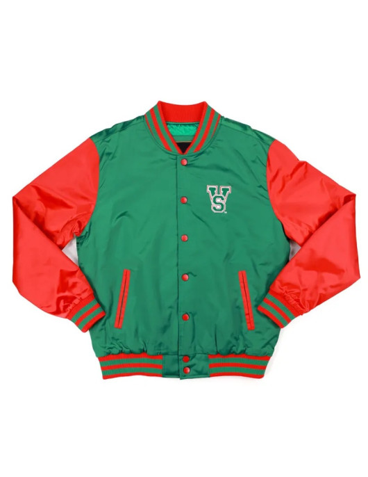 Mississippi Valley State Green and Red Jacket