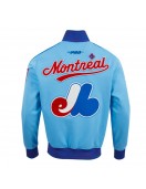 Montreal Expos Logo Game Day Uni Blue Jacket