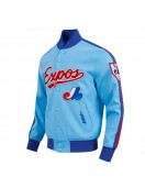 Montreal Expos Logo Game Day Uni Blue Jacket
