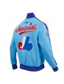 Montreal Expos Logo Game Day Uni Blue Jacket
