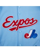 Montreal Expos Logo Game Day Uni Blue Jacket