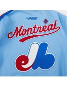 Montreal Expos Logo Game Day Uni Blue Jacket