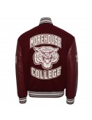 Morehouse College Maroon Varsity Jacket