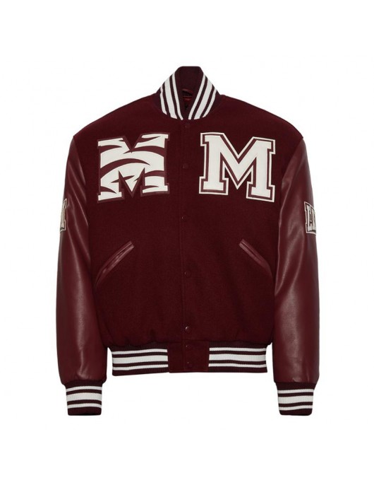 Morehouse College Maroon Varsity Jacket
