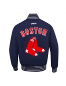 Navy Boston Red Sox Game Day Current Logo Jacket