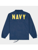 Navy Midshipmen 1985 Logo Coaches Jacket