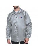 New England Patriots Retro Logo Coaches Jacket