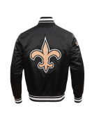 New Orleans Saints Mashup Classic Rib Satin Jacket