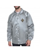 New Orleans Saints Retro Logo Coaches Jacket