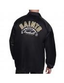 New Orleans Saints Retro Logo Coaches Jacket
