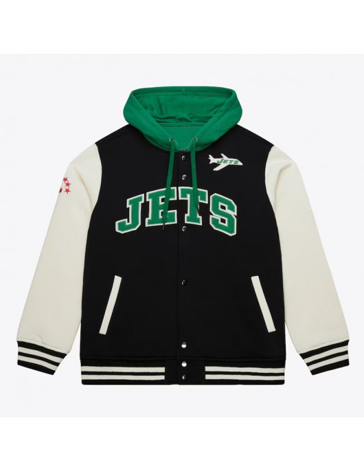 New York Jets Sideline Varsity Fleece Jacket New York Jets Sideline Varsity Fleece Jacket